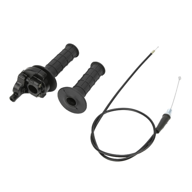 7/8in Twist Throttle Grips with Cable Replacement for CRF KLX