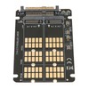 M.2 NVME SATA to U.2 Adapter Card NVME SATA Dual