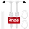 DupakSYS 2 Pack 5 Gallon Pump Dispenser 38-400 1 oz