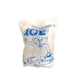 AquaNation - 7lbs BPA Free Food Grade Safe Plastic Ice Bags (Pack of 100) Puncture Proof 8 x 22 inch (1.5 mil) with Twist Ties