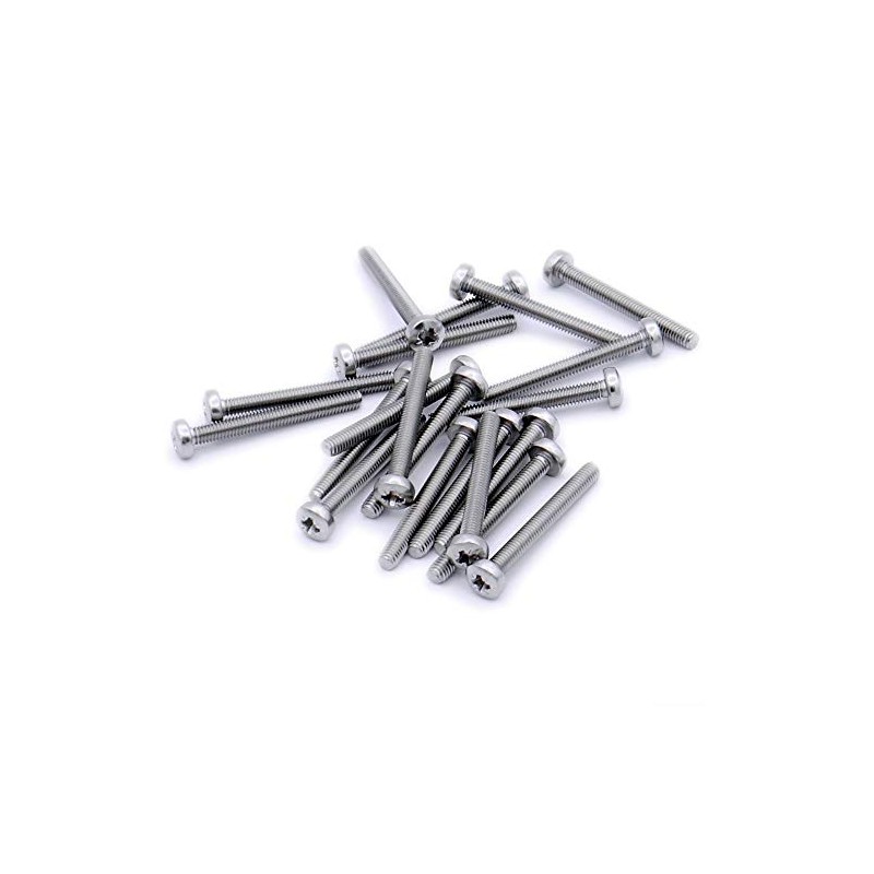 M5 (5mm x 20mm) Pozi Pan Machine Screw (Bolt) -