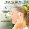 Groovz Open-Ear True Wireless Headphones with Smart Battery Display -