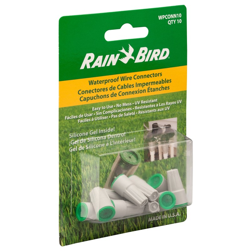 Rain Bird WPCONN10 Waterproof Grease Cap Wire Connectors, 10-Pack