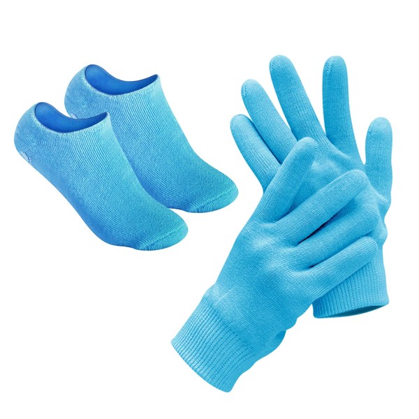 Pinkiou Moisturising Gloves, Socks for Hands and Feet