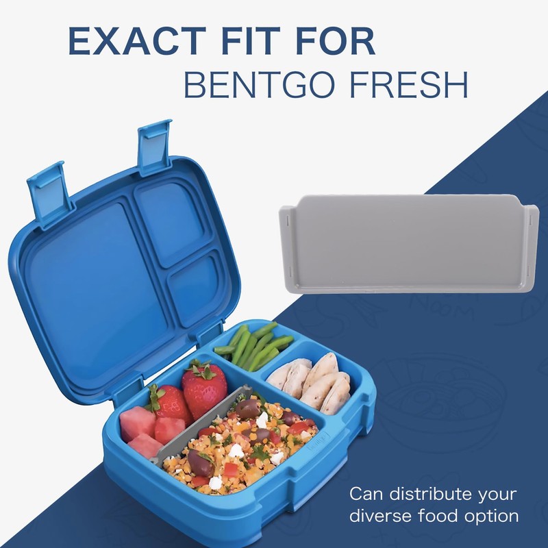 Zebrabox Lunch Box Insert Divider Compatible with Bentgo Fresh, Insert