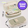Deco Life® Large Pencil Case Stylish & Spacious Organizer for