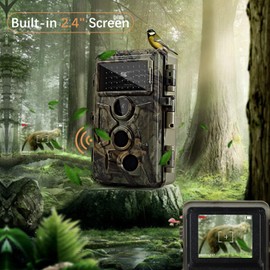 Folgtek Hunting Kamea 48MP Wildlife Observation Camera 1296P (1, Brown)