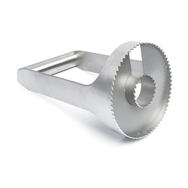 AIMALL Pineapple Peeler and Core Cutter, 304#430 Stainless Steel, Efficient Fruit Core Removal Tool, 6.9 Inch Length with 3.3 Inch Diameter Blade