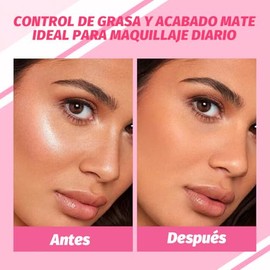 ULTRAMO Polvo Traslucido Mate | Loose Powder | Acabado Mate por 16h | Polvo Suelto Fijador | Controla el brillo en la piel del rostro | Maquillaje | M