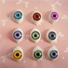 100pcs Doll Eyeball Plastic Scary Eyes Oval Flat Eyeball for