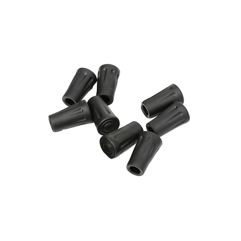 Trekking Poles, Anti-Slip Cap, Shock-Absorbing Rubber, Metal Washers, Set of