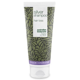 Silver Shampoo for Hair Loss and Yellow Tint on Blonde or Grey Hair - With Biotin and Caffeine for Stronger, Clearer Hair