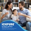 ICEPURE RWF5800A Refrigerator Water Filter Replacement for Frigidaire EWF02, Pure