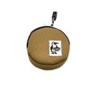 Chums CH60-3573 Men's Recycle Round Coin Case, Braun, Free size