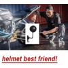 Helmet Holder, Wall Mounted Motorcycle Helmet Holder, Hat Mount Aluminium