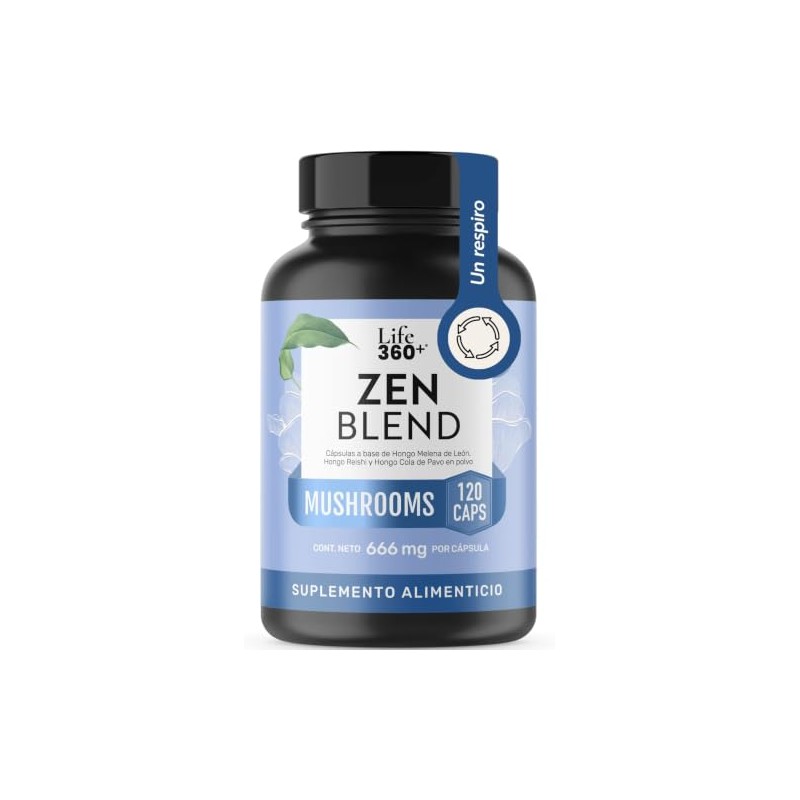 LIFE 360+ Zen Blend con Melena de León | 120