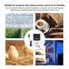 1500W Digital Humidity Controller LCD Display Humidistat Plastic Timing Air