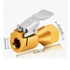EFGTEK 2PCS 1/4 Inch NPT Inch Tire Inflation Valve with