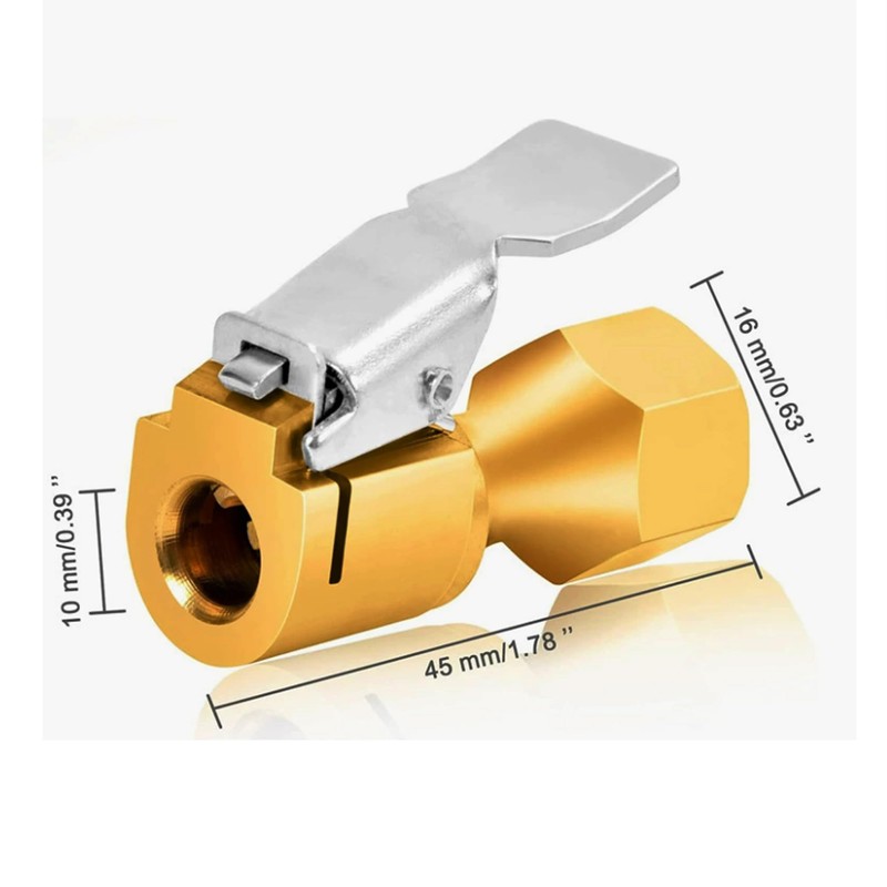 EFGTEK 2PCS 1/4 Inch NPT Inch Tire Inflation Valve with