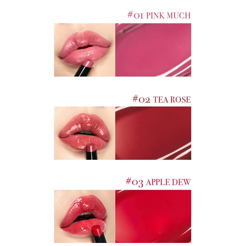 CHICOR Glaze Lip Volumizer 1.7g, Color:01 Pink Much