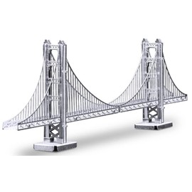 Fascinations Metal Earth San Francisco Golden Gate Bridge 3D Metal Model Kit
