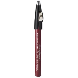 Kiss Proof Matte Lipstick Pencil Shade 1. Soft Long Stay Lipstick Pencil Pencil with Integrated Lid Sharpener
