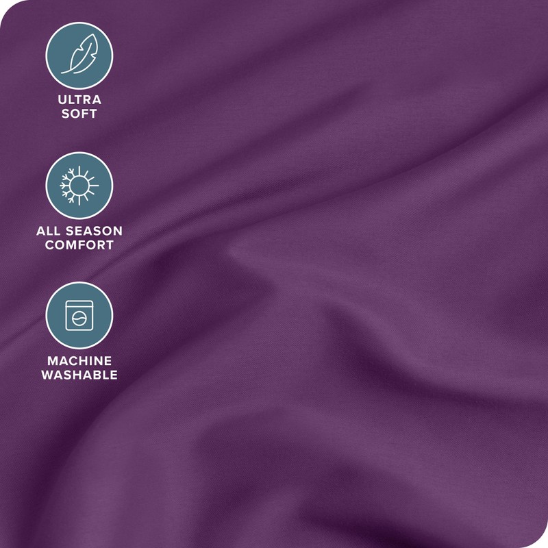 Bare Home 22" Fitted Bottom Sheet - Premium 1800 Ultra-Soft