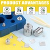 Mardatt 18 Pcs Precision Scale Calibration Weight Set10m to 500mg,