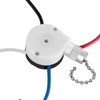 with 4 Pre-Installed Wires Ceiling Fan Switch, 3 Speed Fan