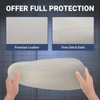 AICARS Car Front Door Panel Armrest Cover Compatible with Acura