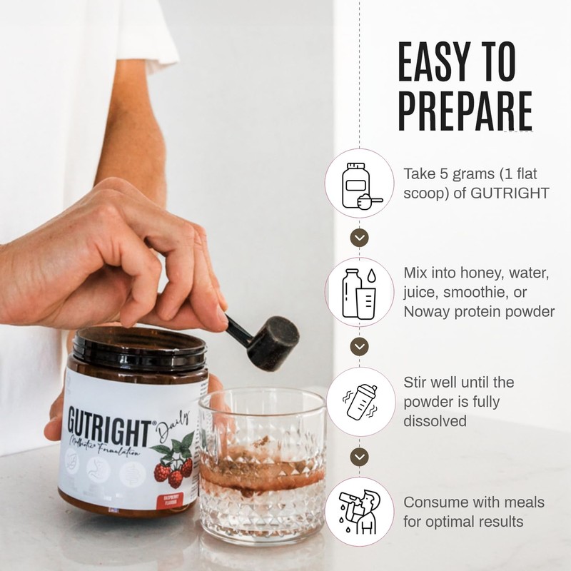 ATP Science GutRight® Gut Daily Health Supplement, Modbiotic and Polyphenol
