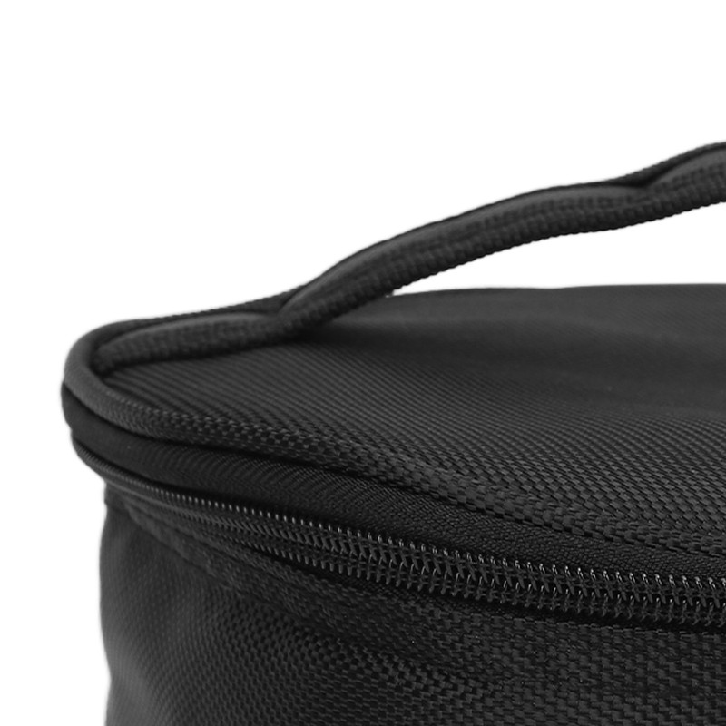 Barrel Makeup Bag Waterproof Abrasion Resistance Polyester Travel Cosmetic Bag