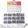 528 Pcs M3 M4 M5 Bolts and Nuts Set, Nuts