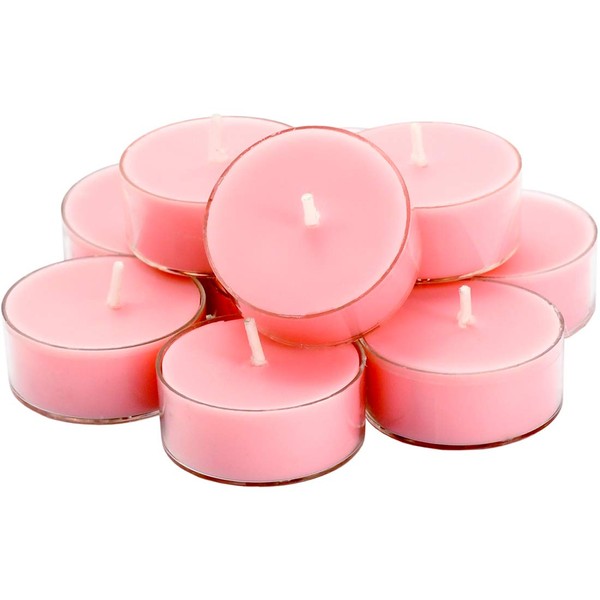 DEYBBY DEYBBY Natural Scented Soy Wax Tealight Candles Bulk, Romantic