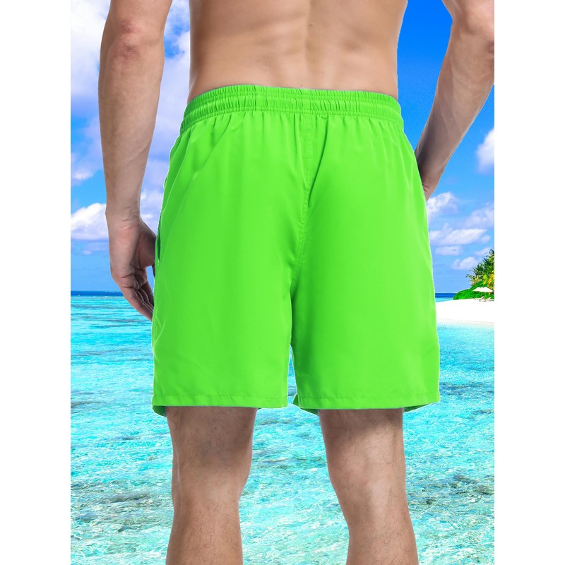 SERENYOU Swimming Trunks Men's Board Shorts Quick-Drying Pattern Changing Swimming