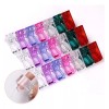 Nail Art 10 Pinza Clip Para Polygel Acrygel Molde Dual