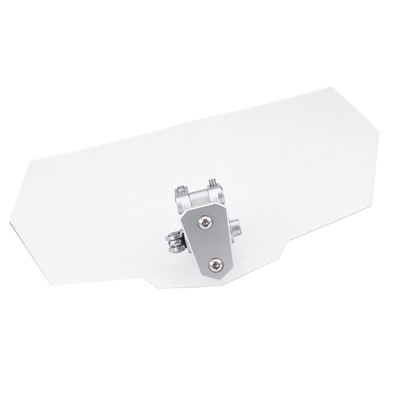 Motorcycle Universal Adjustable Windscreen Wind Deflector Windshield