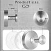 GOUKAWADA Stainless Suction Hooks for Bathroom, Vacuum Suction Hook Heavy