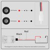 Ignition Key Switch Lock 2 Wire - Key Switch Starter
