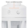 Volteck POSE-360 Portalámpara con sensor de movimiento, Color blanco