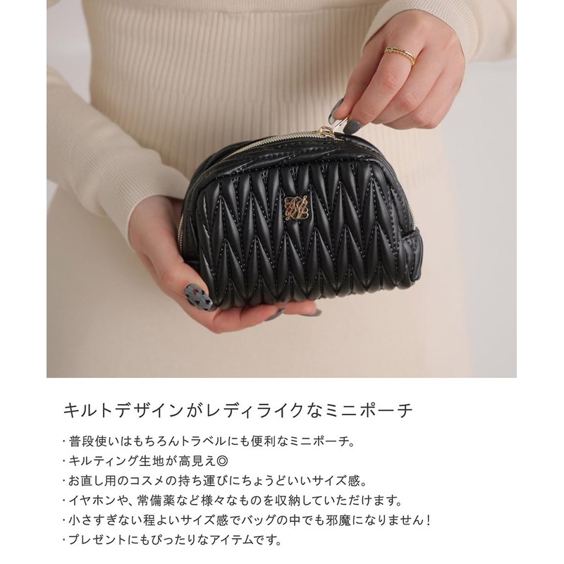 [ALTROSE] Pouch, Portable, Cosmetics, Cosmetic Pouch, Makeup, Makeup Pouch, Cosmetics,