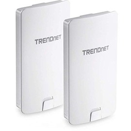 TRENDnet 14 DBI WiFi AC867 Outdoor Poe Preconfigured Point-to-Point Bridge Kit, 4 DBI Directional Antennas, for Point-to-Point WiFi Bridging Applications, 5GHz, AC867, TEW-840APBO2K (Renewed)