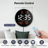 Brauthon Digital Wall Clock for Classroom, Garage, Game Room, Large