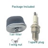 Coleman KT196 Go Kart Air Filter Cleaner with KT196 Spark