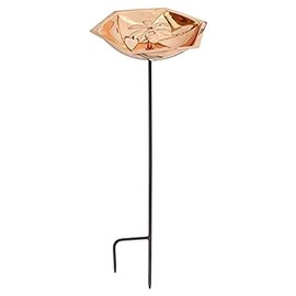 Oakestry Copper Bee Fountain & Birdbath with Stake