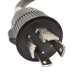 Parkworld 886139 Generator Adapter Cord Locking 4 Prong Male NEMA L14-30P to 10-30R Dryer 3-Prong Receptacle (50FT)