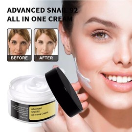 Snail Slime Cream with Hyaluron, Moisturising Cream with Snail, Face Cream for Snails, Snail Collagen Cream, Snail All in One Cream, Whitening Cream Snail Slime