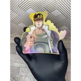 JoJo's Bizarre Adventure Jotaro Giorno Josuke 3D Lenticular Motion Car Sticker
