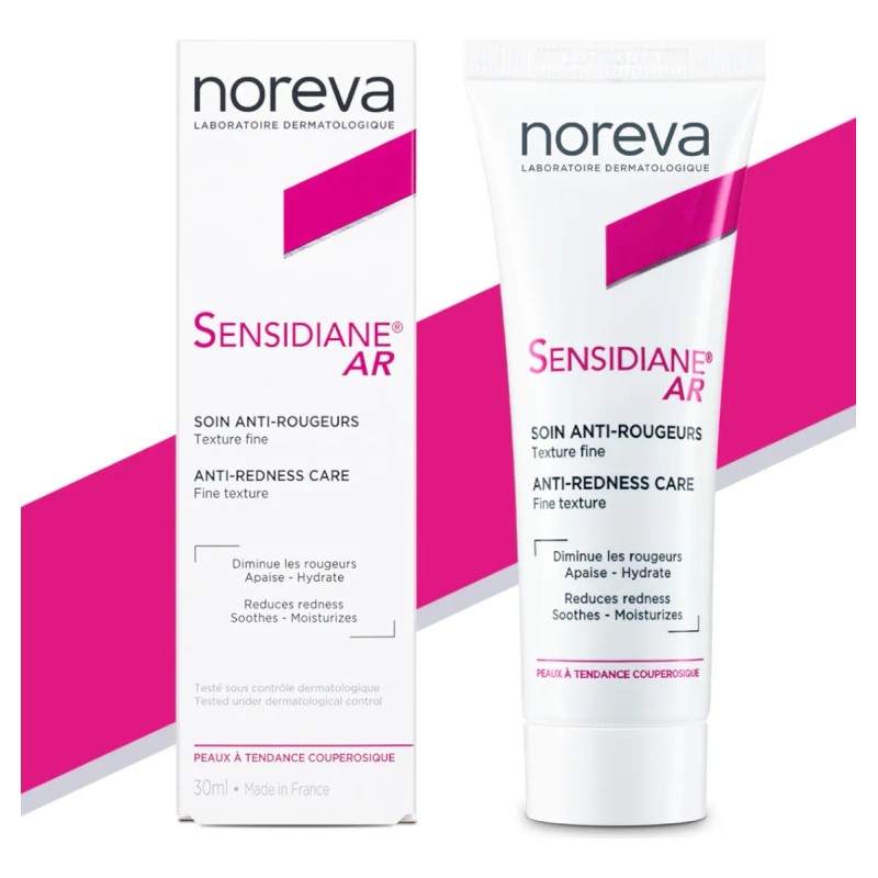 Sensidiane AR Crema Facial Tratamiento Antirrojeces, 30 ml