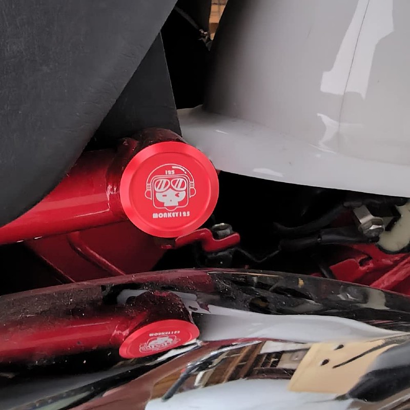 Aluminum Frame Cap Filler For Honda Monkey 125 Monkey 125